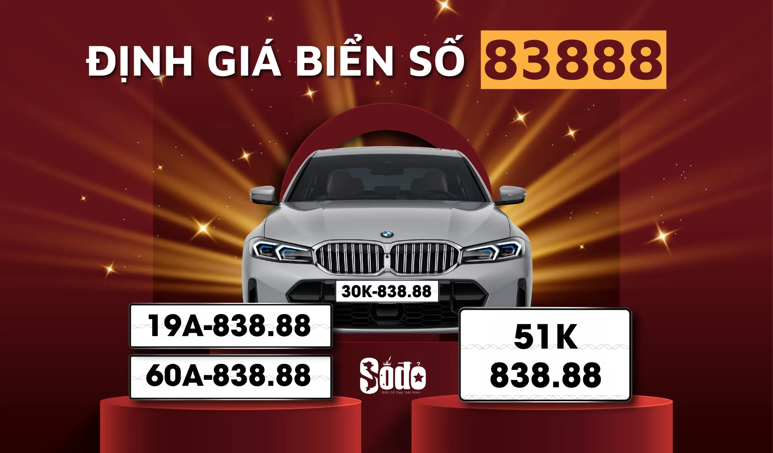 Biển số 83888 giá bao nhiêu?