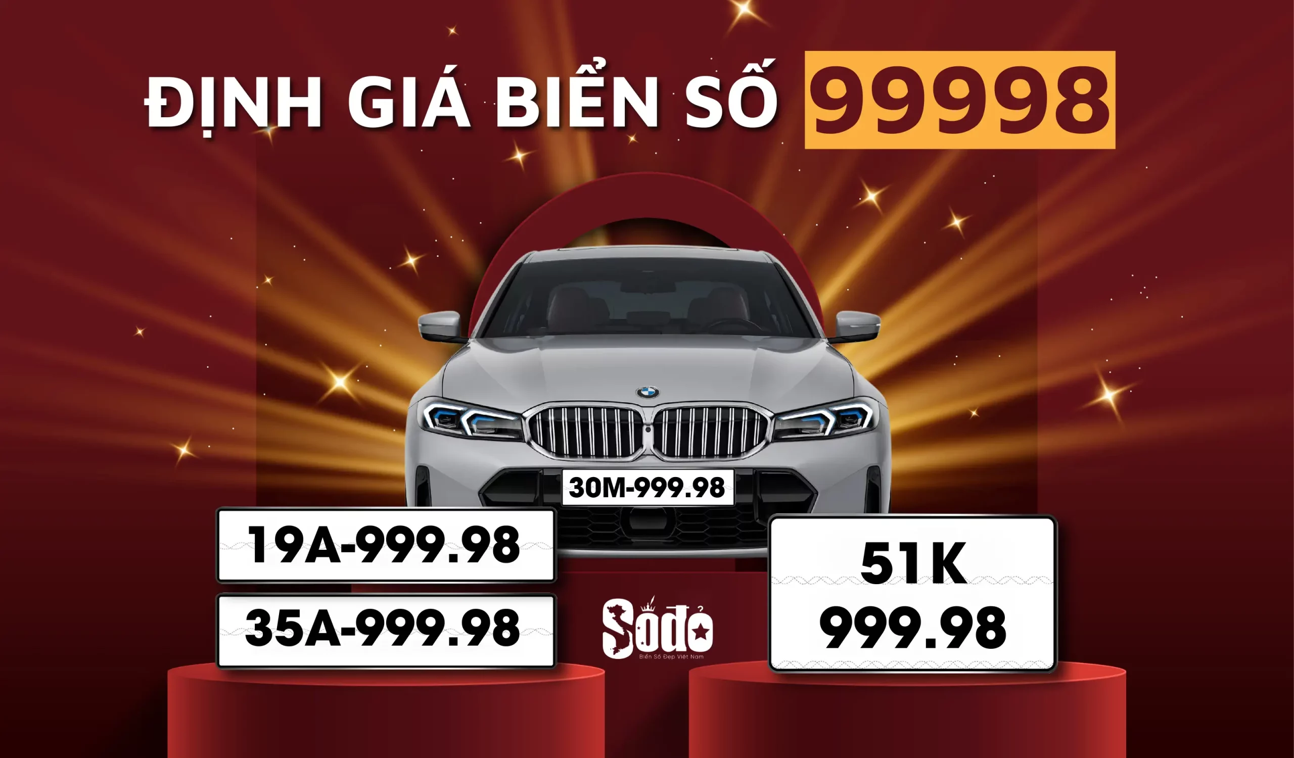 Biển số 99998 giá bao nhiêu?