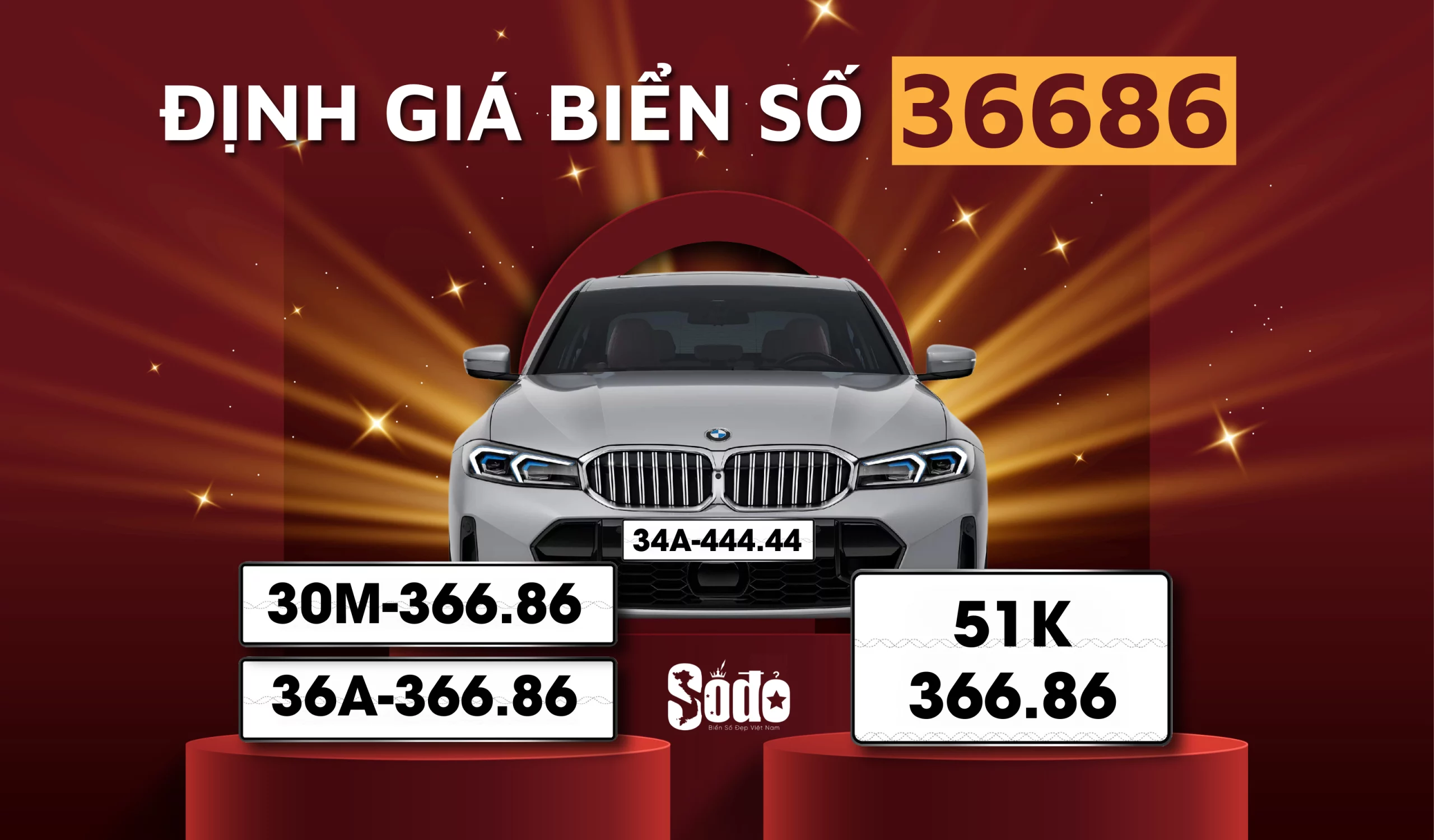 Biển số 36686 giá bao nhiêu?