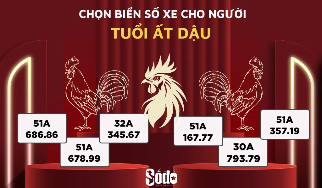 Có thể kết hợp các con số hợp mệnh tạo thành biển đẹp, hiếm
