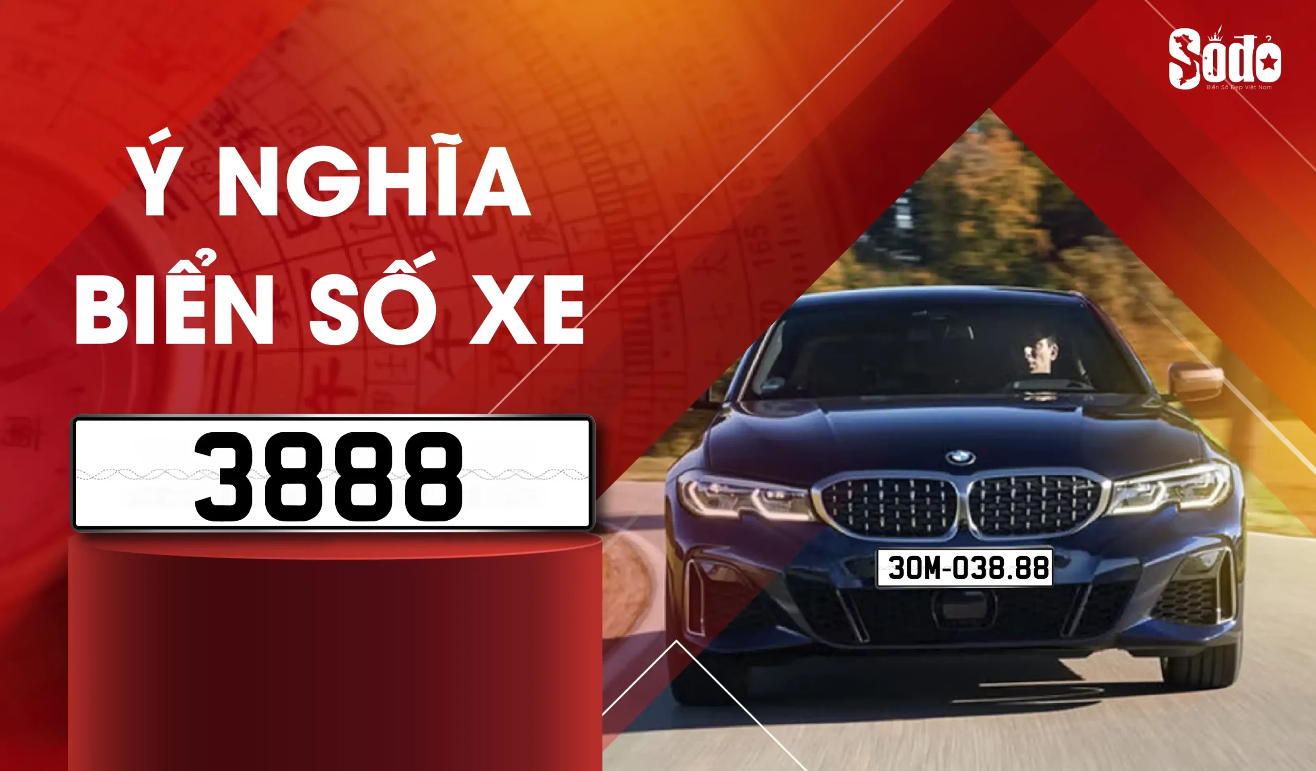 Biển số 3888 có ý nghĩa gì?