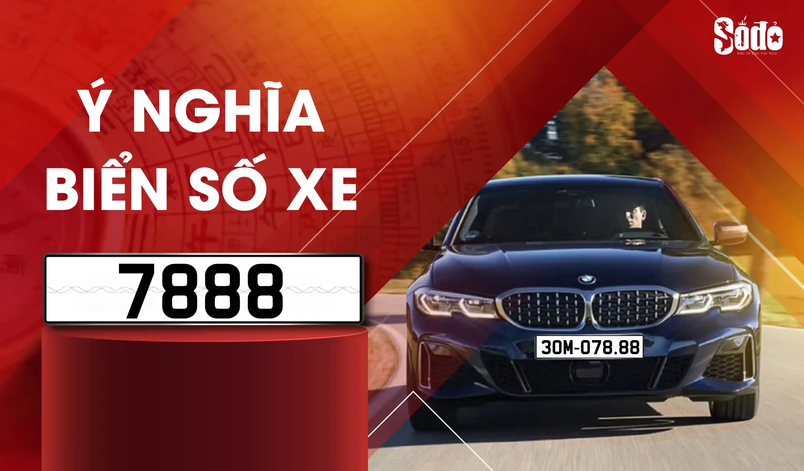 Biển số 7888 có ý nghĩa gì?