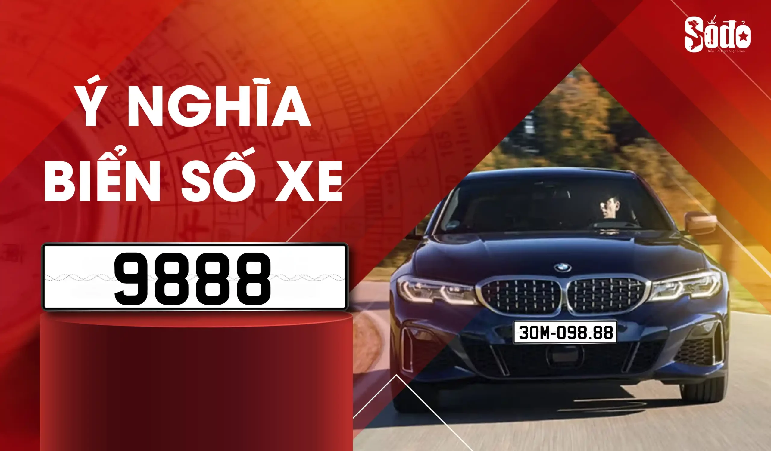 Biển số 9888 có ý nghĩa gì?